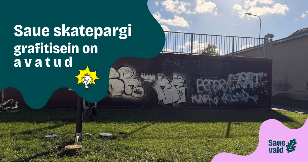 Grafitisein Saue Skatepargis